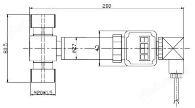 CYB23隔离式差压变送器(图2)