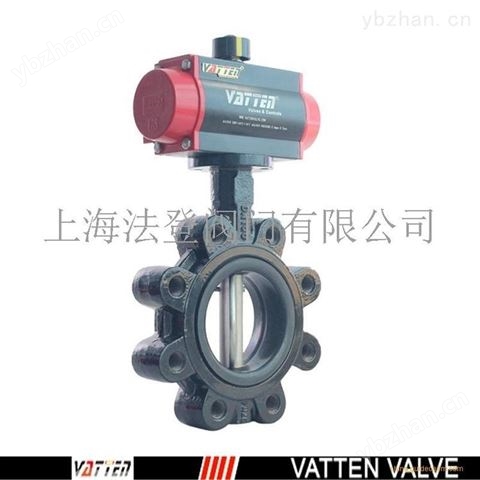 氣動25KG支耳式蝶閥 用于管道末端