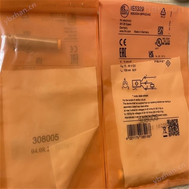 德易福门IFM激光传感器LK8124