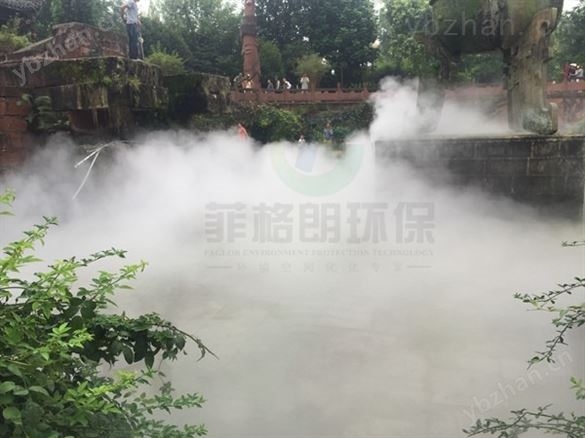 甘肅旅游景點(diǎn)人行通道人工造霧景觀系統(tǒng)廠家/戶外景區(qū)人造霧設(shè)備-空氣凈化